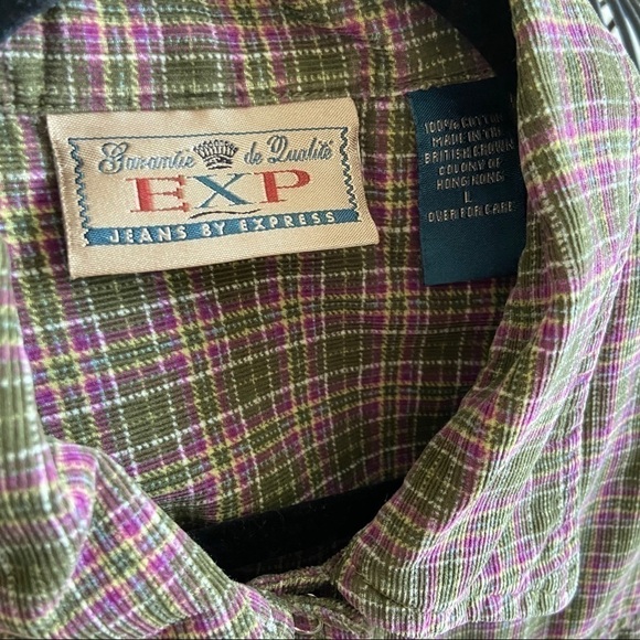 Vintage (Made in the British Crown) Express Flannel Thermal 100% Cotton - Picture 3 of 3